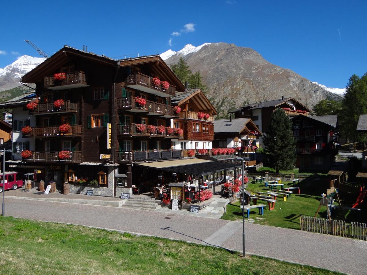 Hotel Tenne Saas Fee Exterior foto