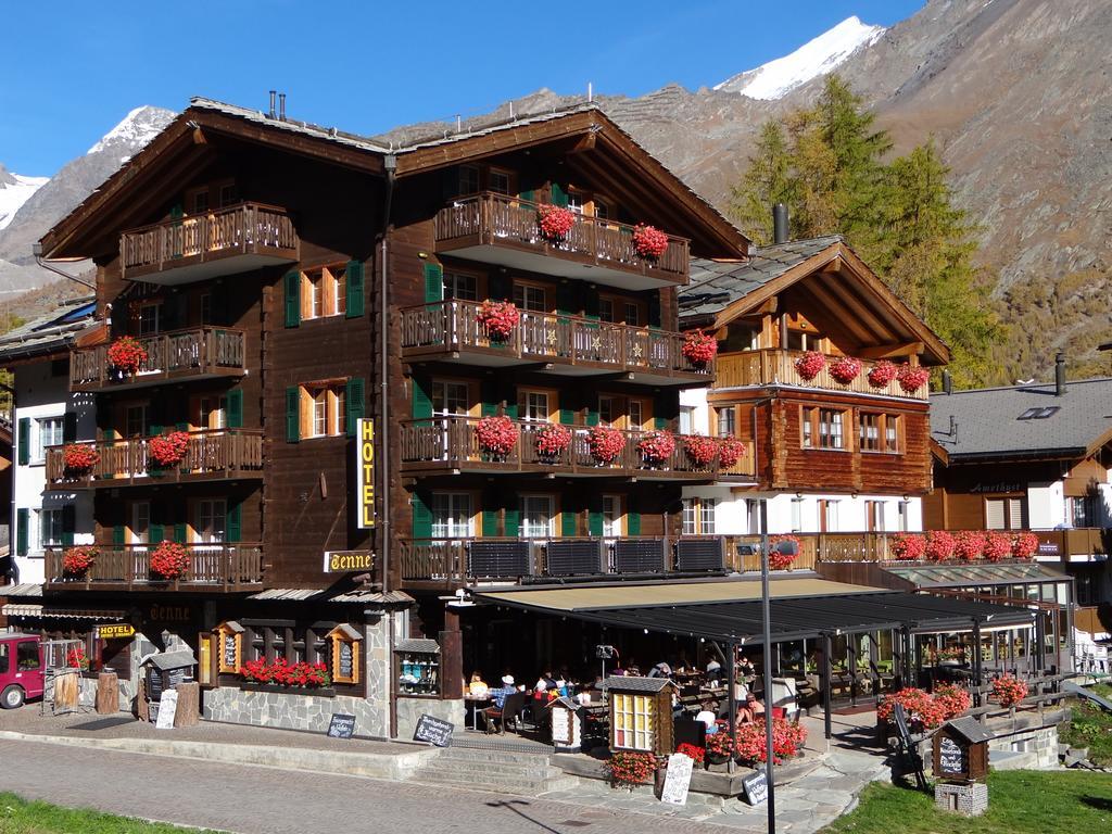Hotel Tenne Saas Fee Exterior foto